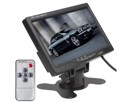 Pantalla Monitor 7" TFT LCD Monitor Sobreponer.